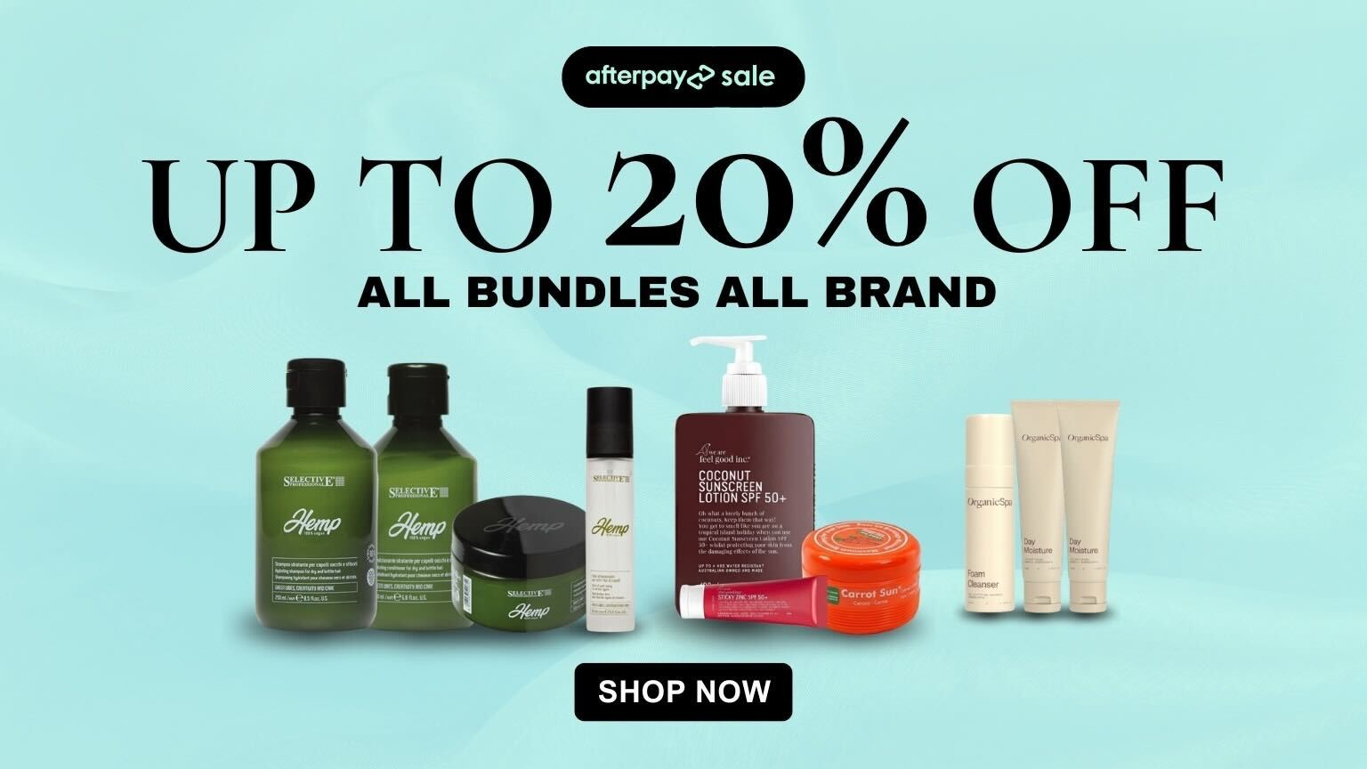 Up to 20% Off All Bundles All Brand